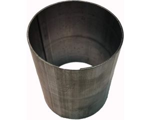 102mm (4in) DOUBLE EXHAUST COUPLER MILD STEEL