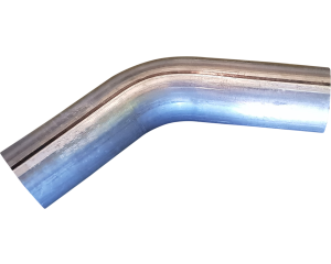 2 1/4in (57.1mm) 45deg Aluminised Mandrel Bend