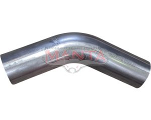 2 1/2in (63.5mm) 45deg Aluminised Mandrel Bend