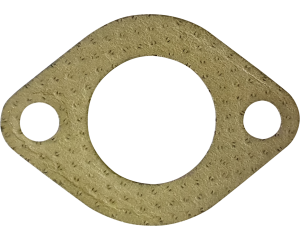 2 Bolt Flange Gasket 1 1/4 in (32mm) ID, 55mm Bolt Centres. Matches FE055 Flange.