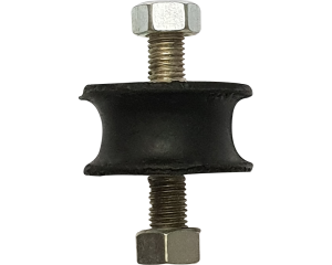 Universal Cotton Reel Rubber Mount - Diameter 34mm, thickness 20mm, Total height 52mm, Thread M8