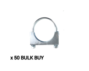 Heavy Duty U-Bolt Clamp - 1 1/8in, Pack of 50