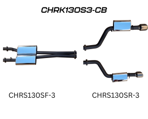 Chrysler 300C Sedan 5.7L & 6.1L V8 Twin 3in cat back exhaust system