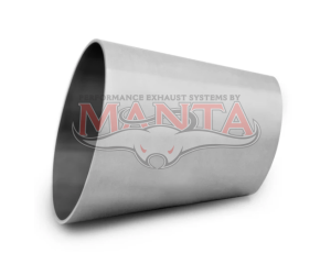 2in (50.8mm) to 1 1/2in (38.1mm) x 1.6mm, Stainless Concentric Reducer