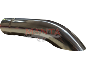 2 1/4in (57mm) Inlet, 2 1/2in (63mm) Outlet, 10in (254mm) Length, Droopy Tip