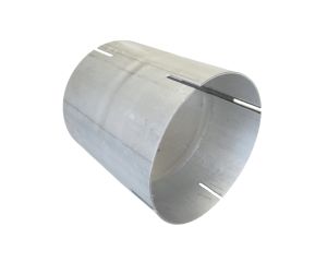 51mm (2in) DOUBLE EXHAUST COUPLER ALUMINISED STEEL