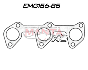 (Pack 5) Falcon EA-AU 3.9 & 4.0L 6 Cylinder DSF Gasket