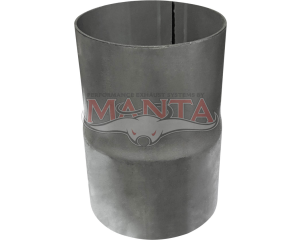 76mm (3in) SINGLE EXHAUST COUPLER MILD STEEL