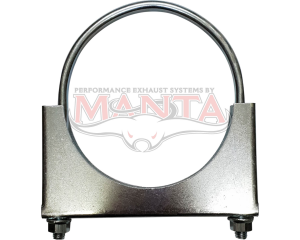 5 1/8in FLAT Back Clamp Suit 5in Pipe