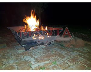 MANTA Lazer Cut Fire Pit