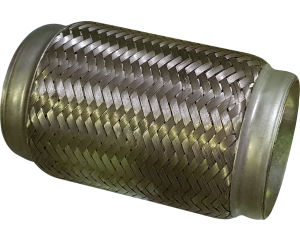 4in ID x 203mm (8in) Stainless Steel Flex Bellow Double Braided Liner
