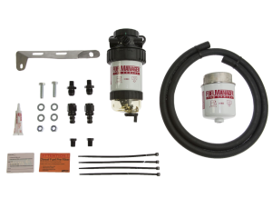 Isuzu D-Max & MU-X Fuel Manager Fuel Pre Filter Kit (suits dual battery) 2012 on