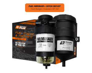 Ford Ranger PX, Everest 3.2L Fuel Manager Fuel Filter & ProVent 200 Catch Can Kit