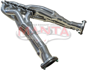 Nissan Patrol Y62 5.6 Ltr V8 2013 to Current Extractors - Ceramic Coated (Silver)