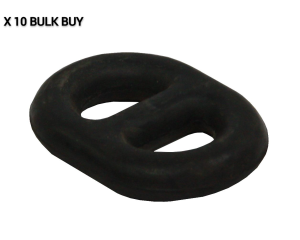 Commodore Figure 8 Rubber Hanger Suit VB-VS, Pack of 10