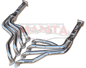 Holden Commodore VE VF 1 3/4in Stainless Steel Headers - 4 into 1 With 3in Outlets - Ceramic Coated