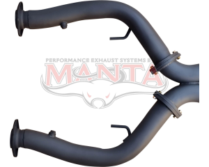 Holden Commodore VE VF Cat Back, Cat Connecting Pipes 3in