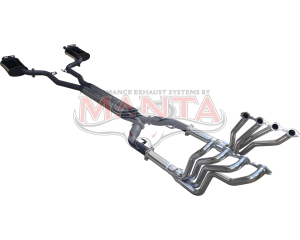 VF HSV GTS-R LSA V8 Sedan dual 3in full system with 1 7/8in coated headers