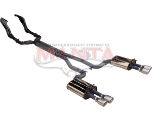 Holden Commodore VE VF V8 Ute + WM/WM Caprice dual 3in full system, 1 3/4 in headers, 3.5in tips