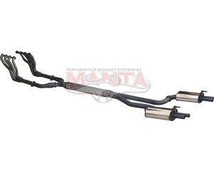 VF HSV 6.2L V8 (non LSA) Sedan & Wagon dual 2.5in full system, with 1 7/8in headers