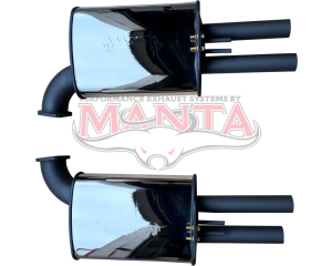Holden Commodore VE VF Ute 3in Rear Mufflers (pair)