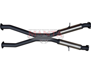 Jeep SRT Dual 3in Front Mufflers