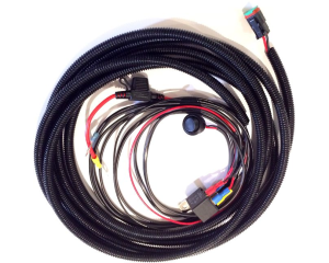 Utility Series Single-lamp harness kit with switch