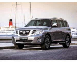 Nissan Patrol Y62 (2018+) - Grille Mount Kit (Carbon composite material) - Includes: 2x Triple-R 750