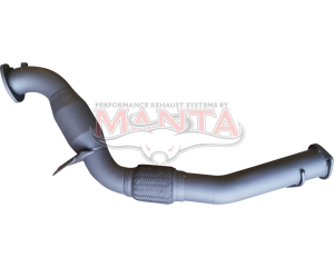 Ford Ranger PX-Mazda/BT50 B32P 3in Dump Pipe & Cat With Flex