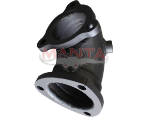 GU PATROL 4.2L T.D. 3in DUMP PIPE TO SUIT TD05 3 BOLT MITSUBISHI TURBO TO MBE205