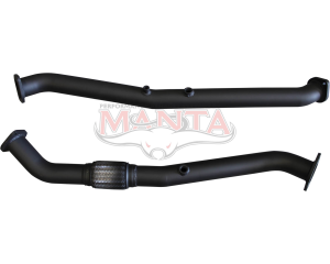 Toyota LandCruiser VDJ200 2016 4.5L V8 2.5in Engine Pipes With DPF Sensors