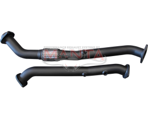 Toyota LandCruiser VDJ200 2016 4.5L V8 2.5in DPF Pipes to Fit Standard Centre