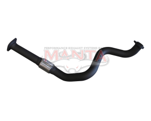HZJ75, 78, 79 LandCruiser 2 1/2in Engine Pipe With Stainless Flex