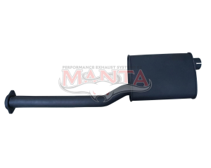 Ford Falcon EB V8 Centre Muffler Megaflow With Slip Connection 2 1/2in Dual