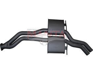 Holden Commodore VP VQ VR VS IRS Sedan Dual 2 1/2in Centre Mufflers off Single Cat
