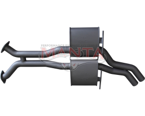 Holden Commodore VP - S V8 IRS Sedan Dual 2 1/2in Centre Mufflers off Twin Cat
