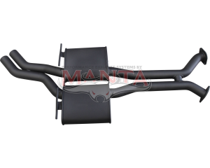 Holden Statesman V8 IRS Dual 2 1/2in Centre Mufflers off Twin Cat