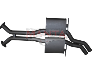 Holden Commodore VT VU VY VZ Sedan V8 Dual 2 1/2in Centre Muffler Recommend For Auto
