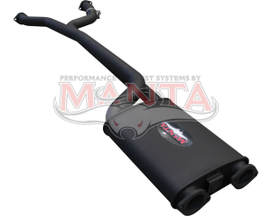 Ford Falcon AU XR8 Ute Dual 2 1/2in Centre Muffler Megaflow