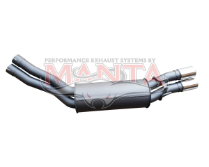 Holden Commodore VU-VZ Ute V8 Dual 2 1/2in Rear Muffler
