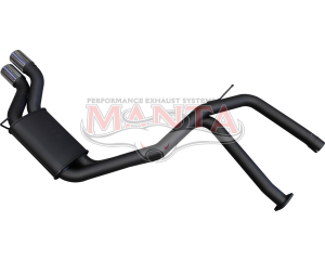 Ford Falcon AU V8 Sedan IRS Dual 2 1/2in Rear Muffler
