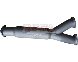 Toyota LandCruiser VDJ79 4.5L V8 3in Dual Centre Y-Pipe With Hotdogs