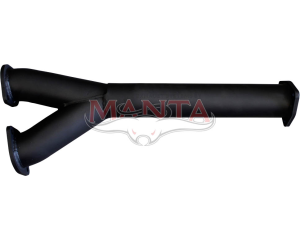 Toyota LandCruiser VDJ79 4.5L V8 3in Dual Centre Y-Pipe without Muffler
