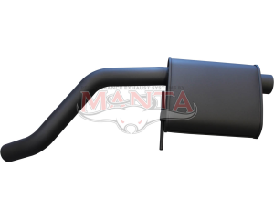 Holden Commodore VT VU VY VZ V6 2 1/2in Single Centre Muffler Assembly