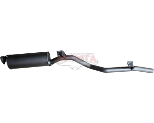 LandCruiser FJ/HJ75 2 1/2in Rear Muffler & Tail Pipe