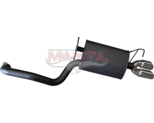 Ford Falcon BA-FG Sedan XT, XR6, G6 2 1/2in Rear Muffler With Twin Tip