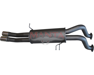 Ford Falcon BA BF FG XR8 XR6 Turbo &  Pursuit Ute 2 1/2in Dual Rear Muffler