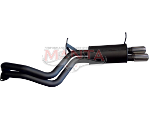Ford Falcon BA-FG XR8/6T/GT Sedan 2 1/2in Dual Rear Muffler 3in Stainless Tips