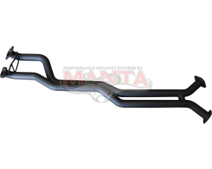 Holden VY - VZ 5.7L V8 1 ton Ute, Crewman 2 1/2in Dual Centre Assembly W/out Muffler