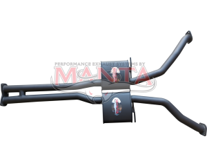 VZ Monaro & HSV GTO 2 1/2in Dual Centre Muffler